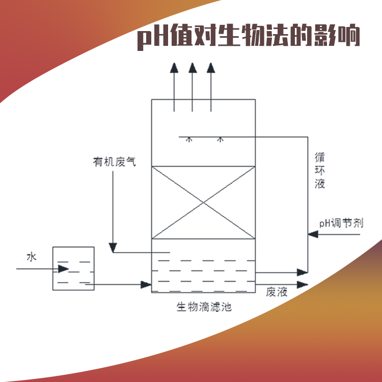 生物滤池中酸碱度对生物法除臭系统的影响